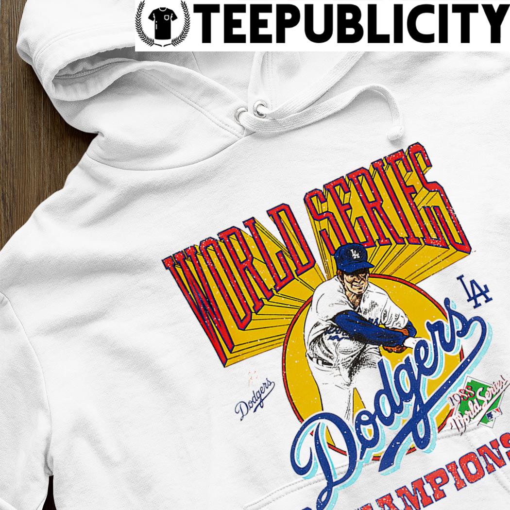 1988 Los Angeles Dodgers World Series Champions Caricature Shirt