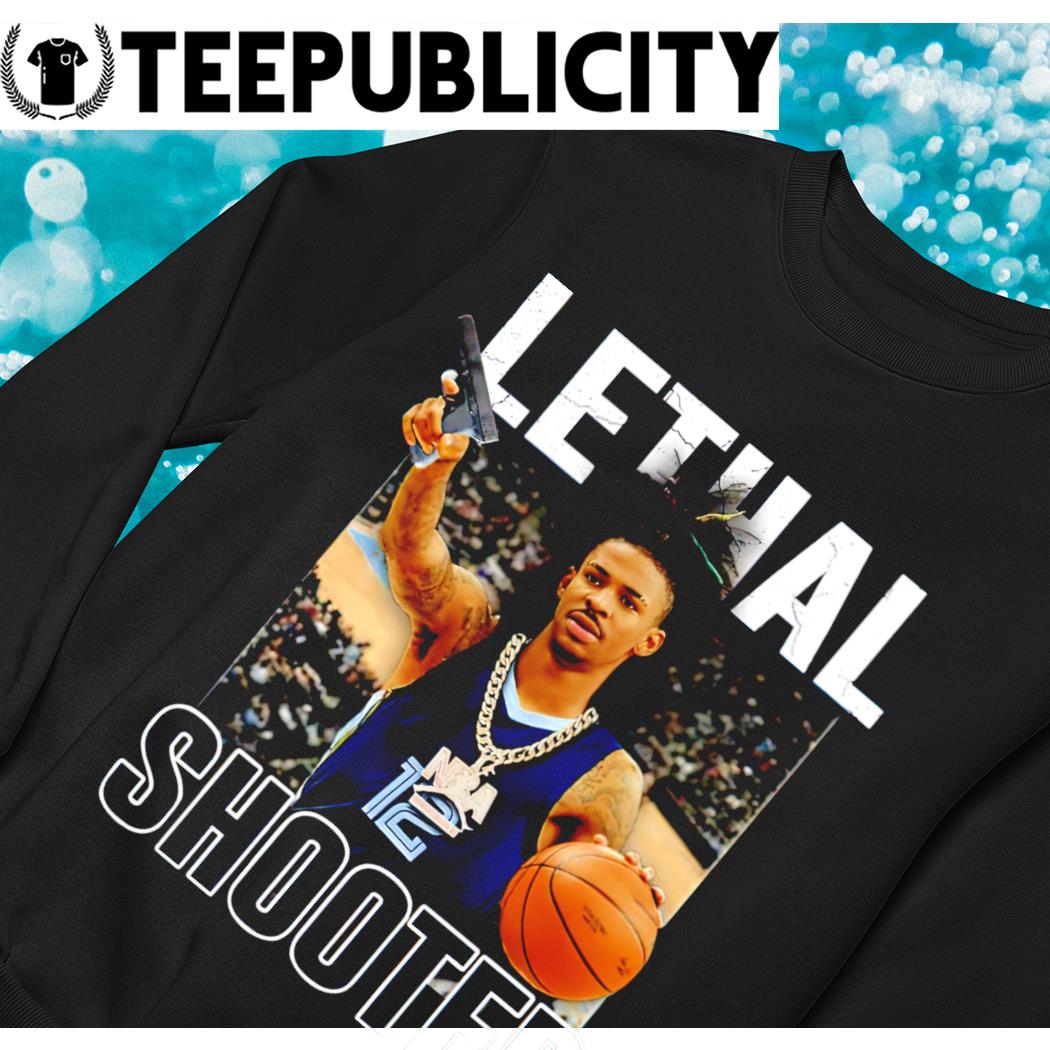 Official ja morant lethal shooter Basketball Gun T-shirts, hoodie