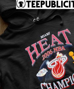 MITCHELL & NESS Miami Heat 2006 Champions Mens Tee - BLACK