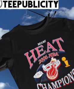 Miami Heat 2006 NBA Finals Champions retro shirt
