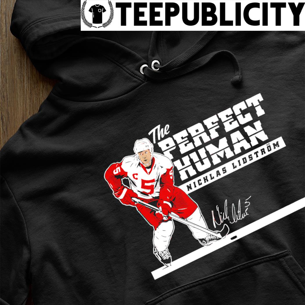 The perfect human nicklas lidström signature 2023 shirt, hoodie