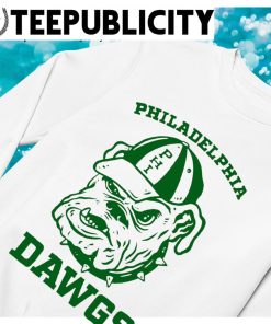 Philadelphia Eagles Adding Georgia Bulldogs All Over T-shirt