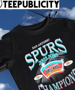 San Antonio Spurs 2003 NBA Finals Champions retro shirt