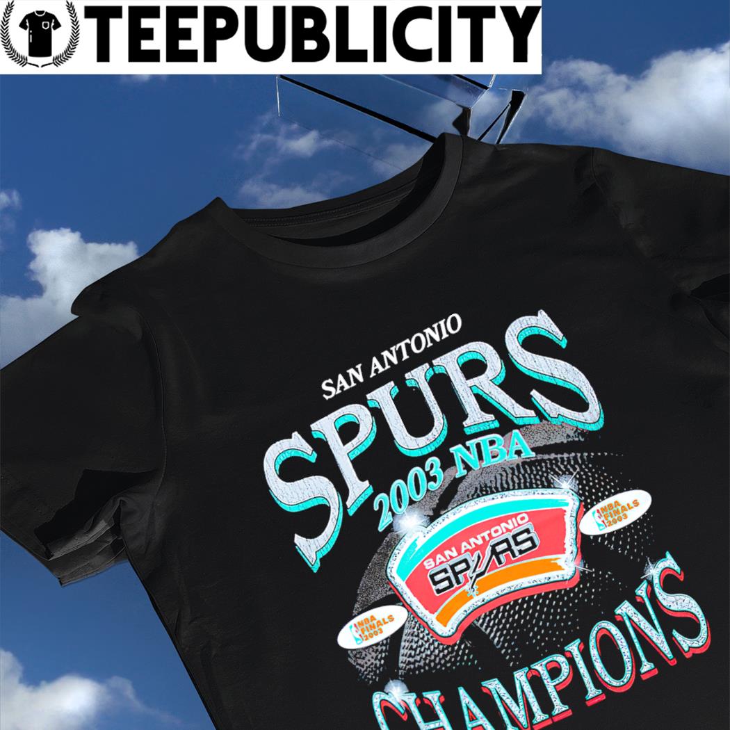 Vintage 2003 San Antonio Spurs Champions Shirt Size XL Reebok NBA