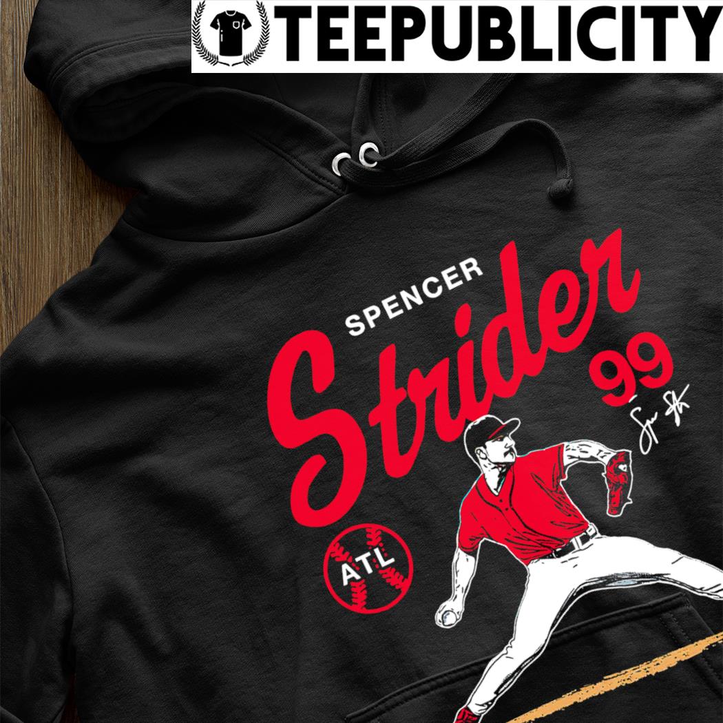 Spencer Strider Atlanta Braves 99 signature shirt, hoodie, sweater