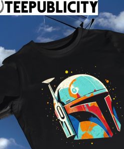 Star Wars Boba Fett helmet shirt