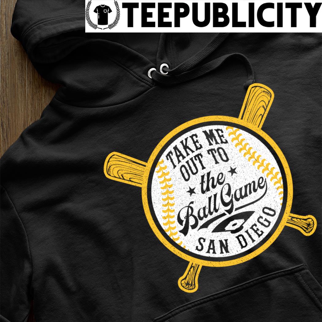 Take me out to the Ball Game San Diego Padres retro logo shirt, hoodie,  sweater, long sleeve and tank top