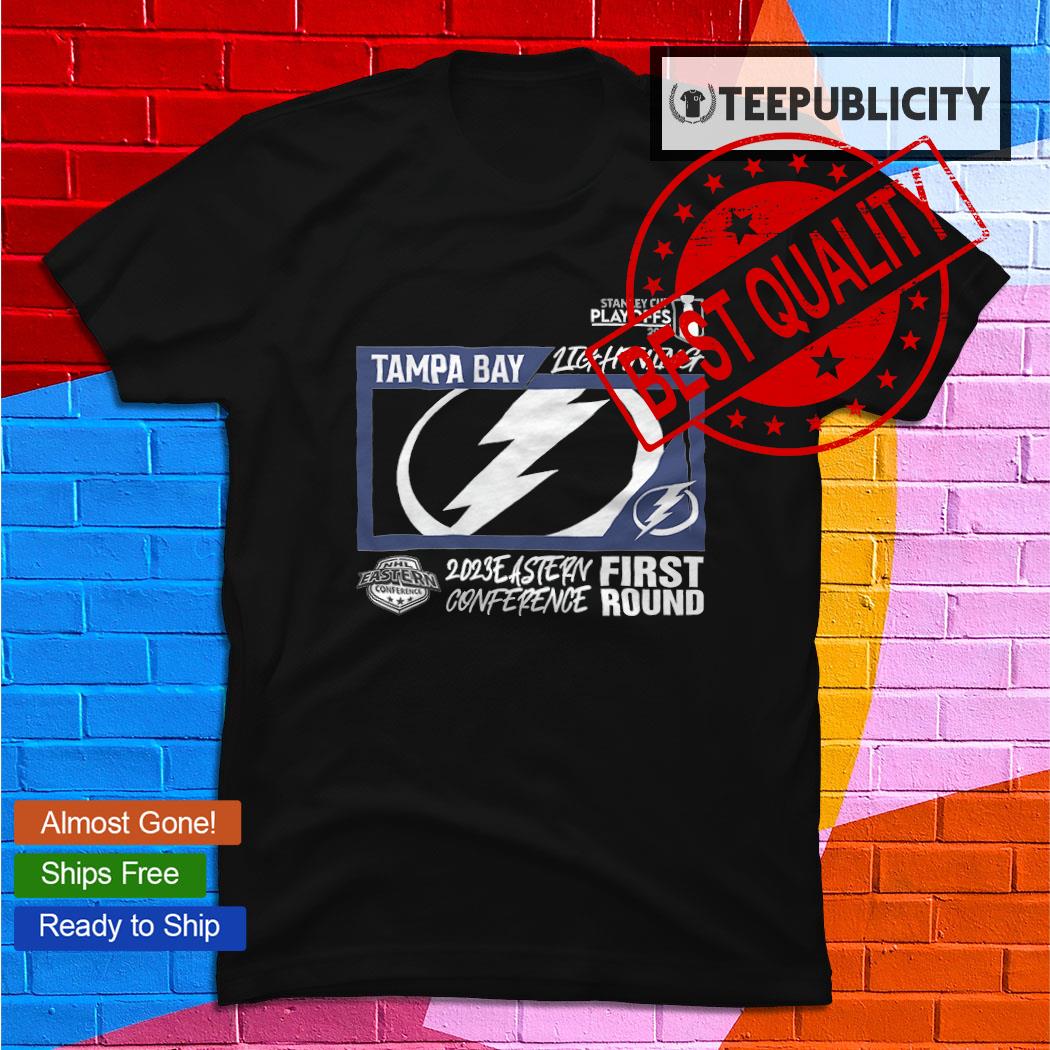 Tampa Bay Lightning 2023 Eastern Conference First Round shirt, hoodie,  sweater, long sleeve and tank top