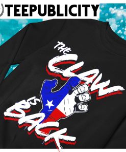 Official The Claw Is Back Texas Rangers Shirt, hoodie, sweater