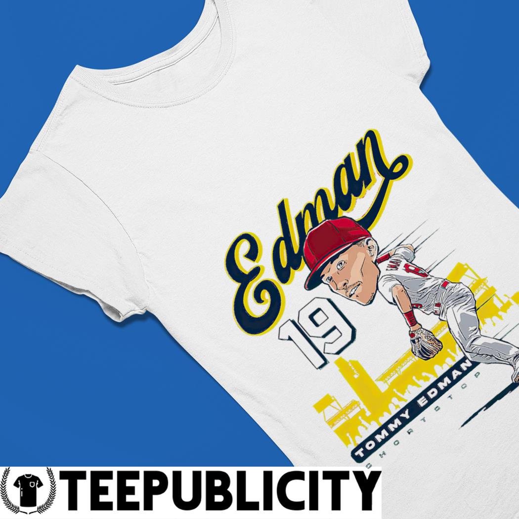 Tommy Edman St. Louis Cardinals shortstop chibi shirt - Limotees
