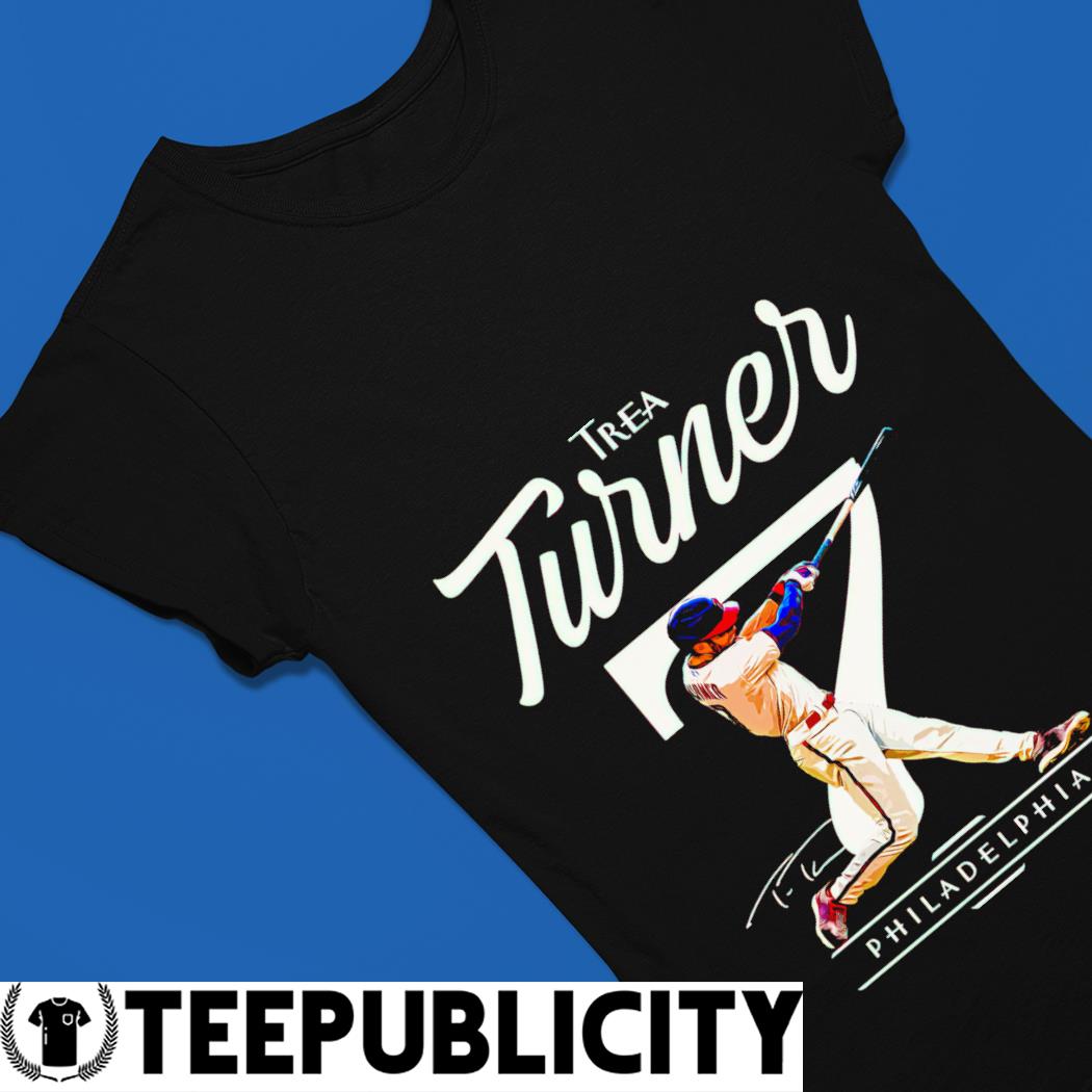 Trea Turner Swinging Philadelphia Phillies Signature shirt