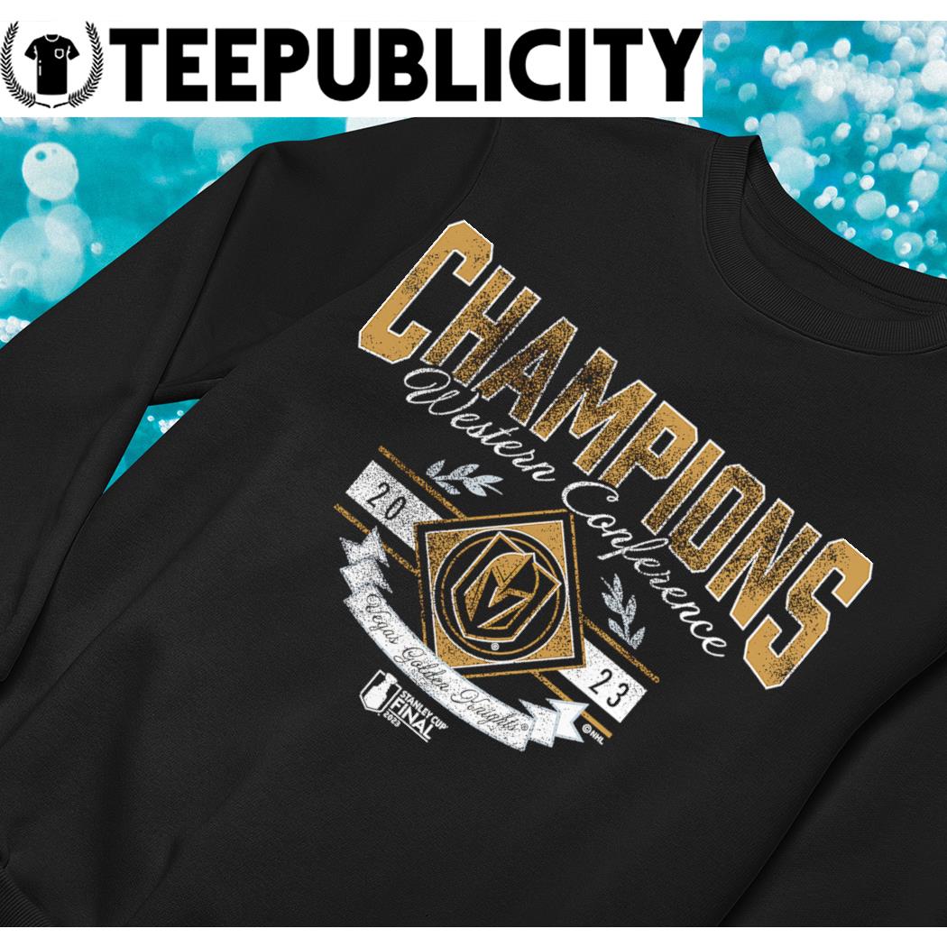 Vegas Golden Knights NHL Western Conference Champions 2023 Gold