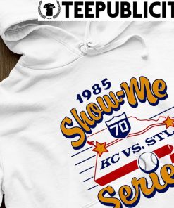 1985 Kansas City Royals St Louis Cardinals World Series Jersey Shirt