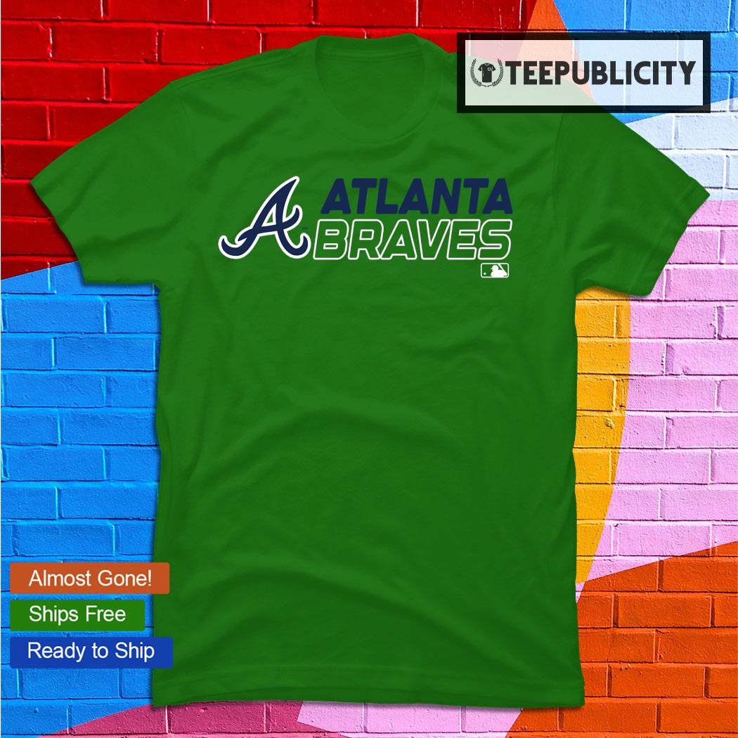 green atlanta braves shirt