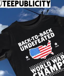 Back-to-Back World War Champs Premium Mens Shirt / Midnight Navy / XS