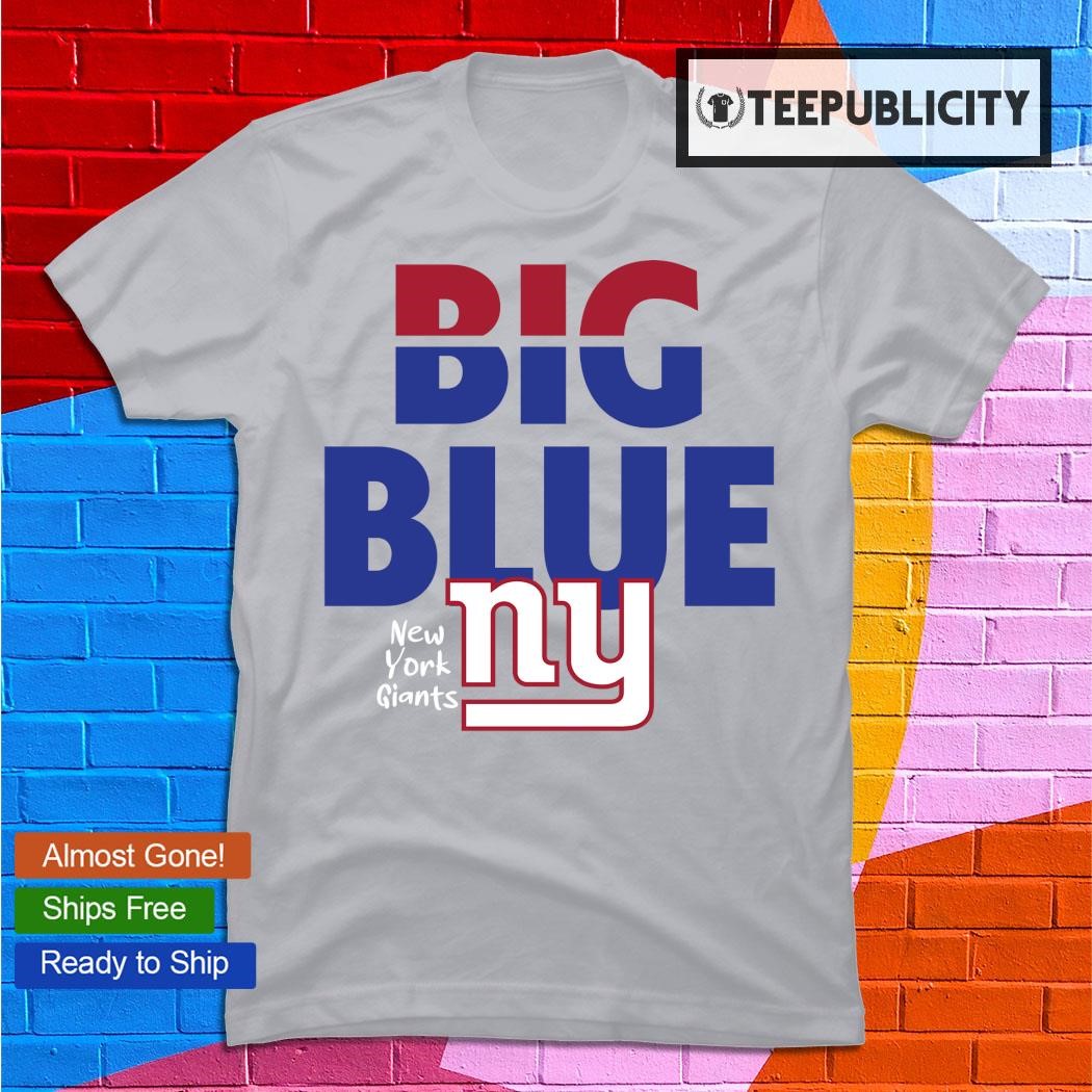 Big Blue Logo New York Giants T-shirt, hoodie, sweater, long sleeve and  tank top