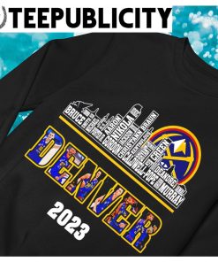 Denver Nuggets skyline pride 2023 T-shirt, hoodie, sweater, long