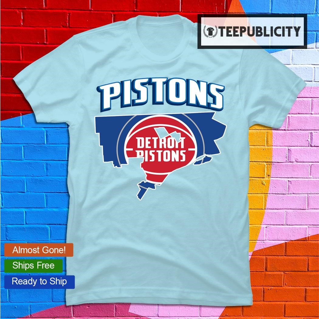 Rally detroit pistons women's red est 1957 space dye shirt, hoodie,  sweater, long sleeve and tank top