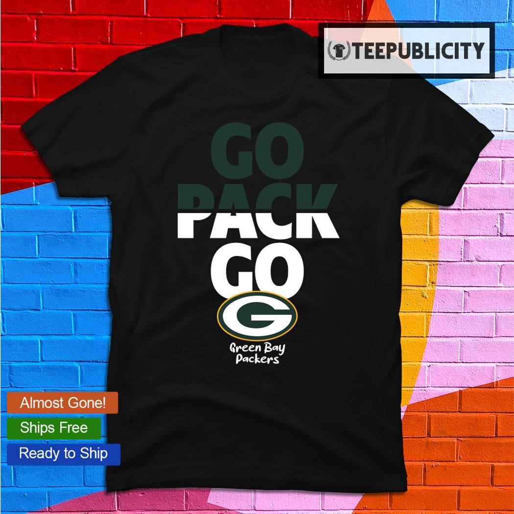 Green Bay Packers go pack go logo 2023 T-shirt, hoodie, sweater