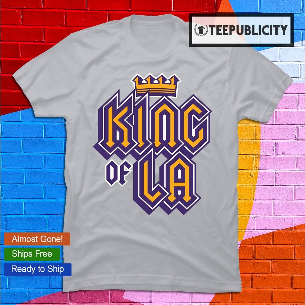 King Of LA Lakers logo T-shirt, hoodie, sweater, long sleeve and