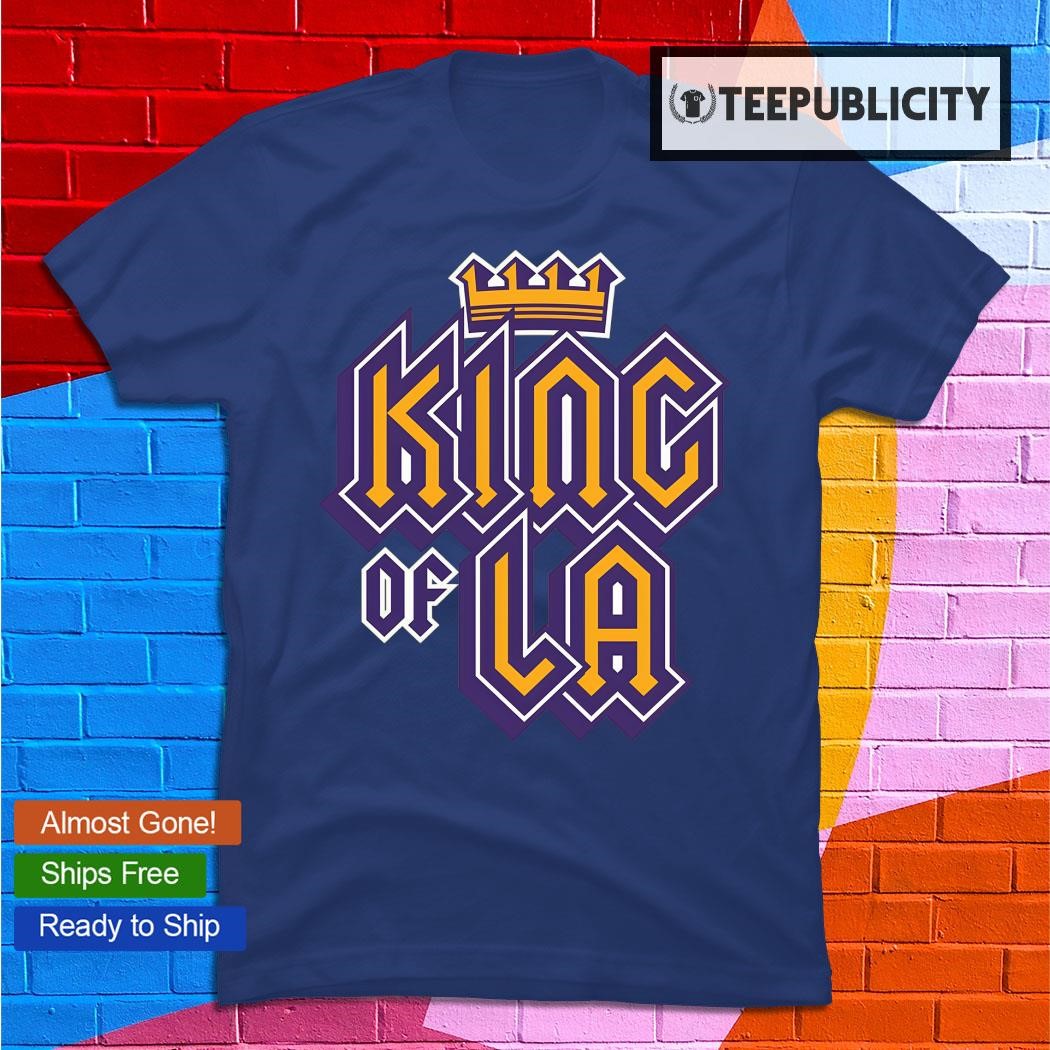 King Of LA Lakers logo T-shirt, hoodie, sweater, long sleeve and tank top