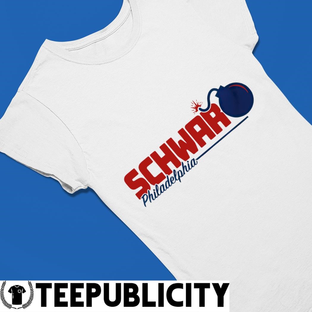 Schwarbomb Philadelphia Phillies Baseball Shirt Homerun 