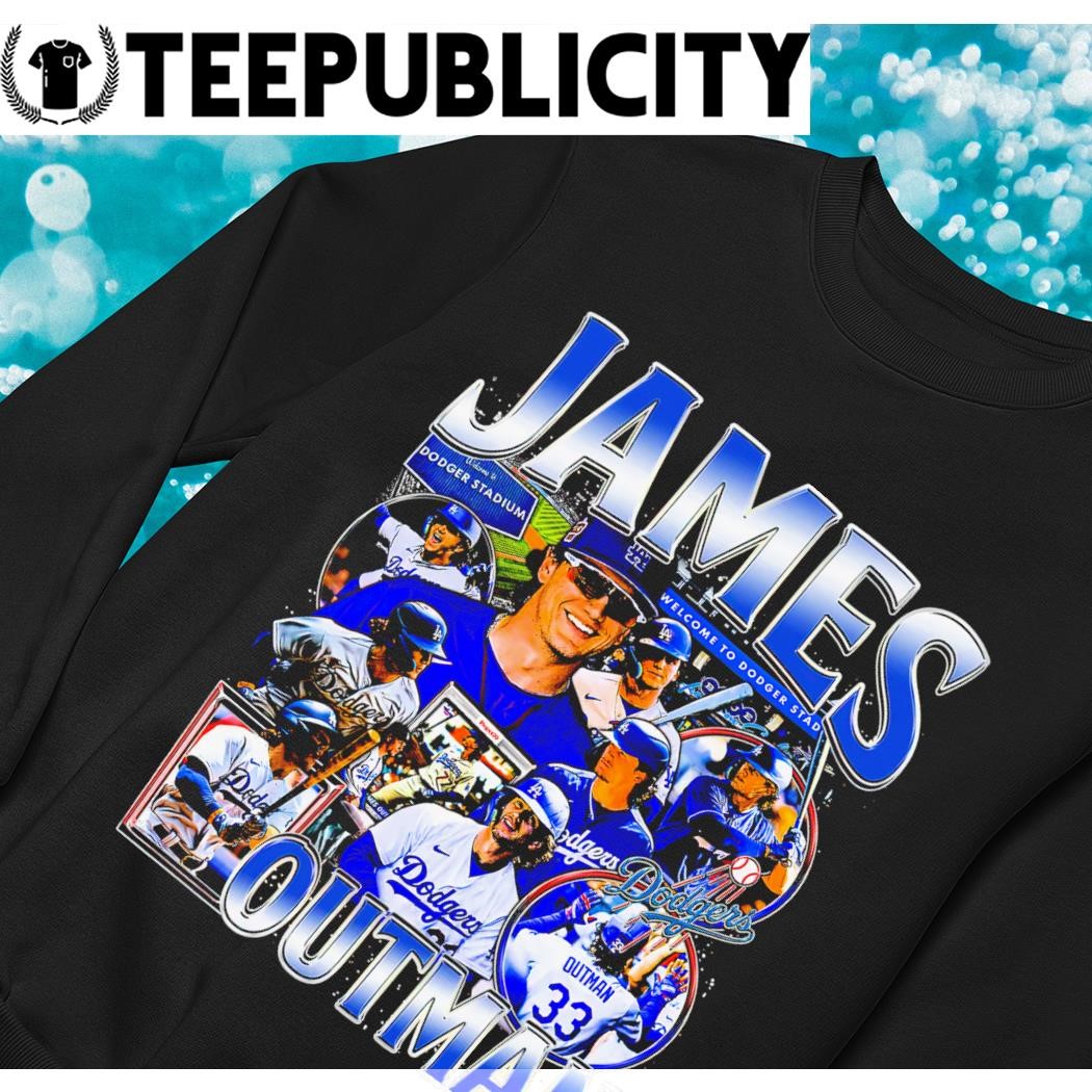 James Outman 33 Los Angeles Dodgers baseball player Vintage shirt, hoodie,  sweater, long sleeve and tank top