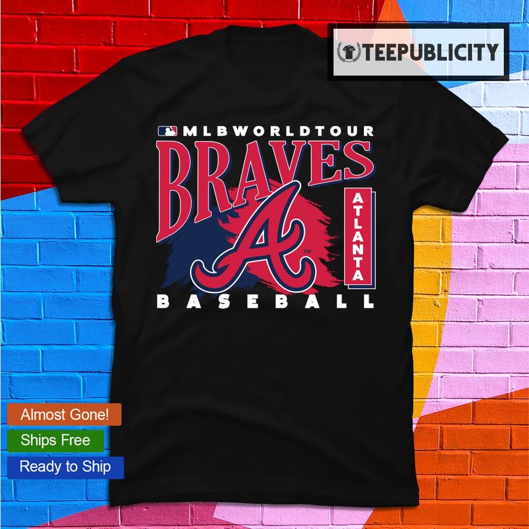 MLB World Tour Atlanta Braves baseball logo 2023 shirt, hoodie, sweater, long  sleeve and tank top