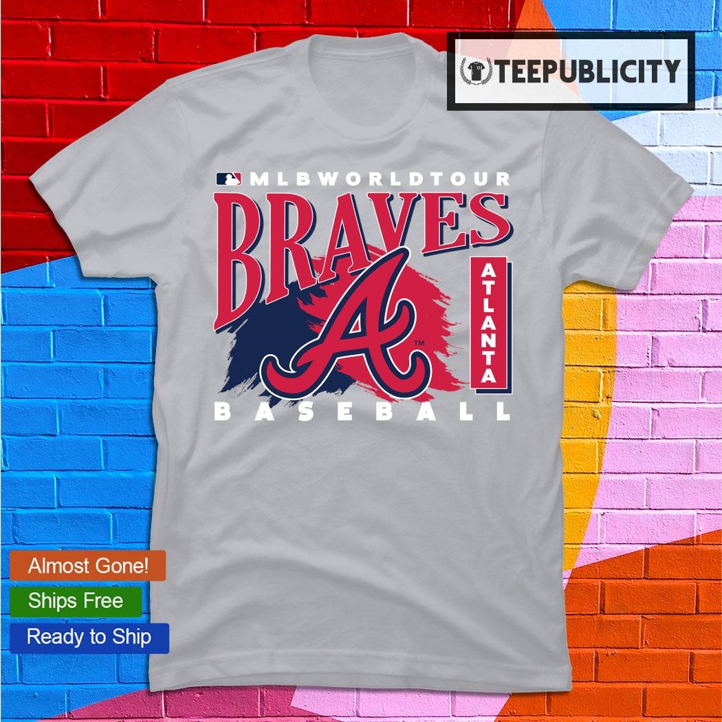 Mlb World Tour Atlanta Braves Baseball Logo 2023 Shirt