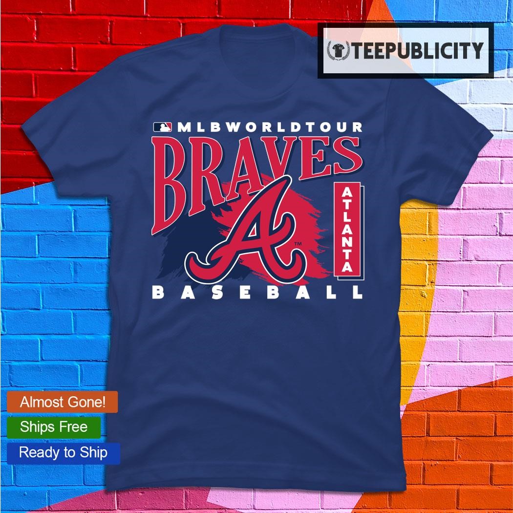 Mlb World Tour Atlanta Braves Baseball Logo 2023 Shirt