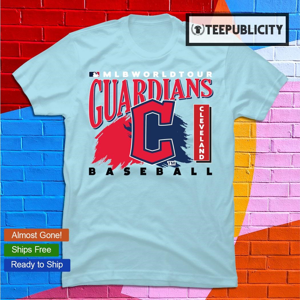 MLB World Tour Cleveland Guardians logo T-shirt, hoodie, sweater, long  sleeve and tank top