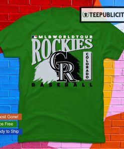 MLB World Tour Colorado Rockies logo T-shirt, hoodie, sweater