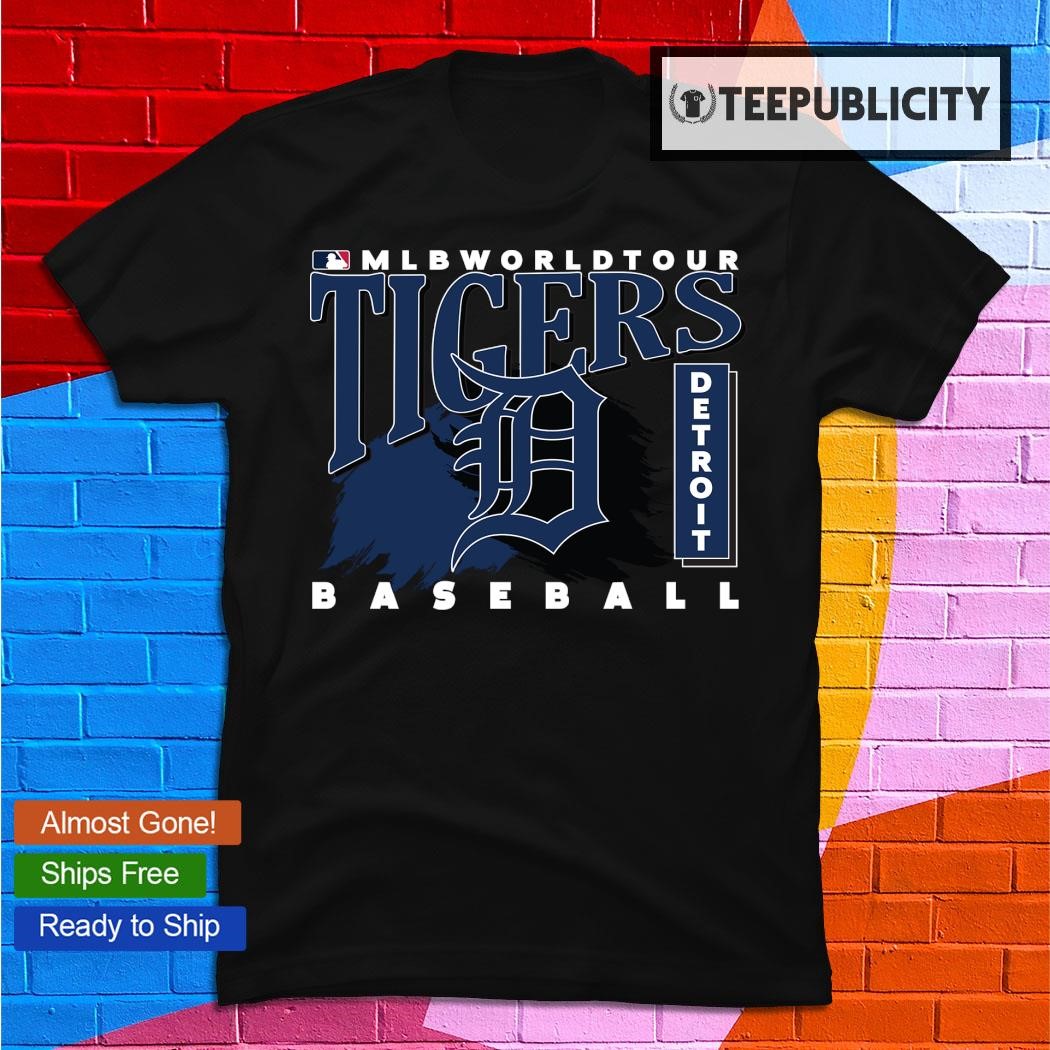 MLB World Tour Detroit Tigers logo T-shirt, hoodie, sweater, long