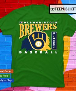 MLB World Tour Milwaukee Brewers shirt, hoodie, sweater, long