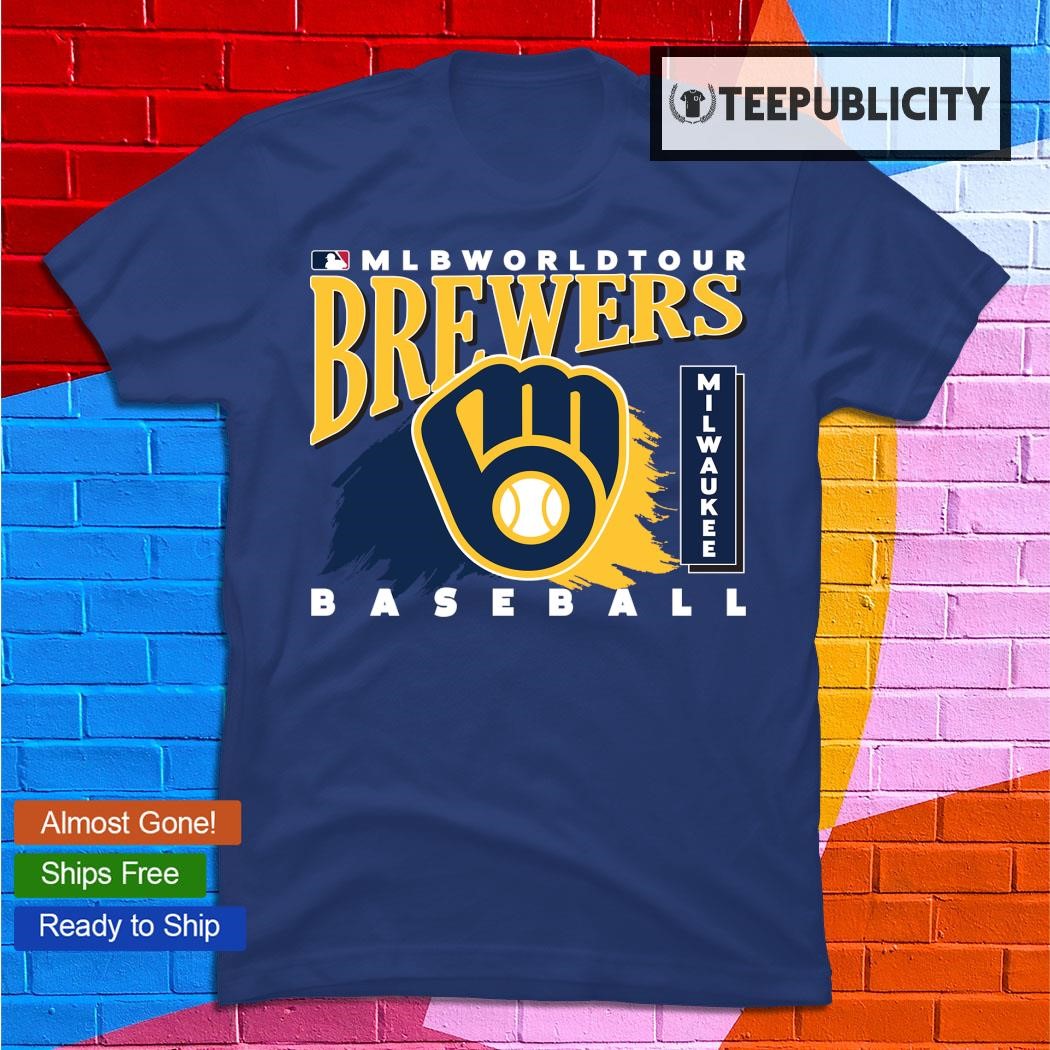 Milwaukee Brewers With Logo MLB logo T-shirt, hoodie, sweater