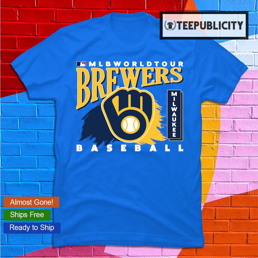 MLB World Tour Milwaukee Brewers shirt - Dalatshirt