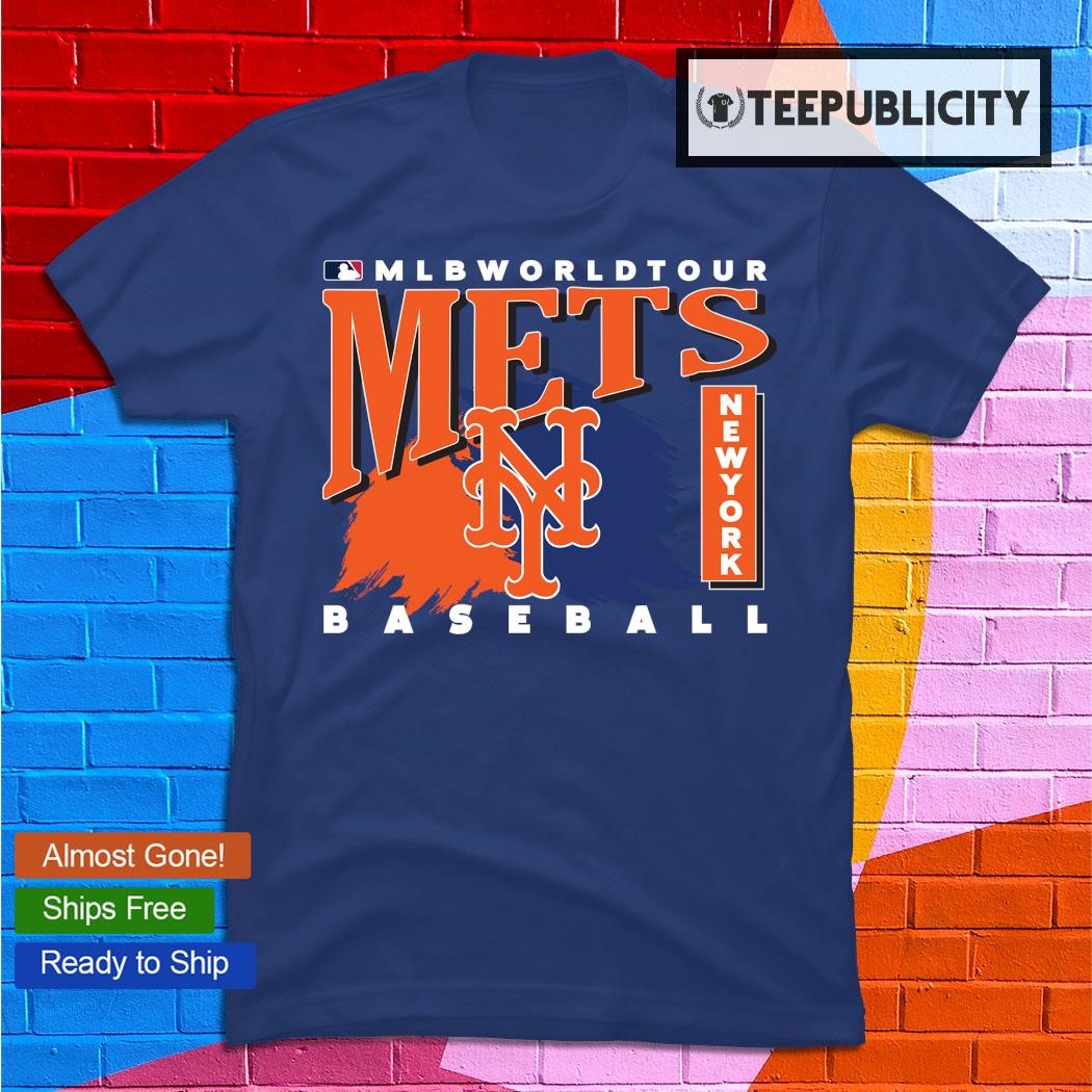 MLB World Tour New York Mets logo T-shirt, hoodie, sweater, long