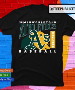 MLB World Tour Oakland Athletics logo T-shirt, hoodie, sweater