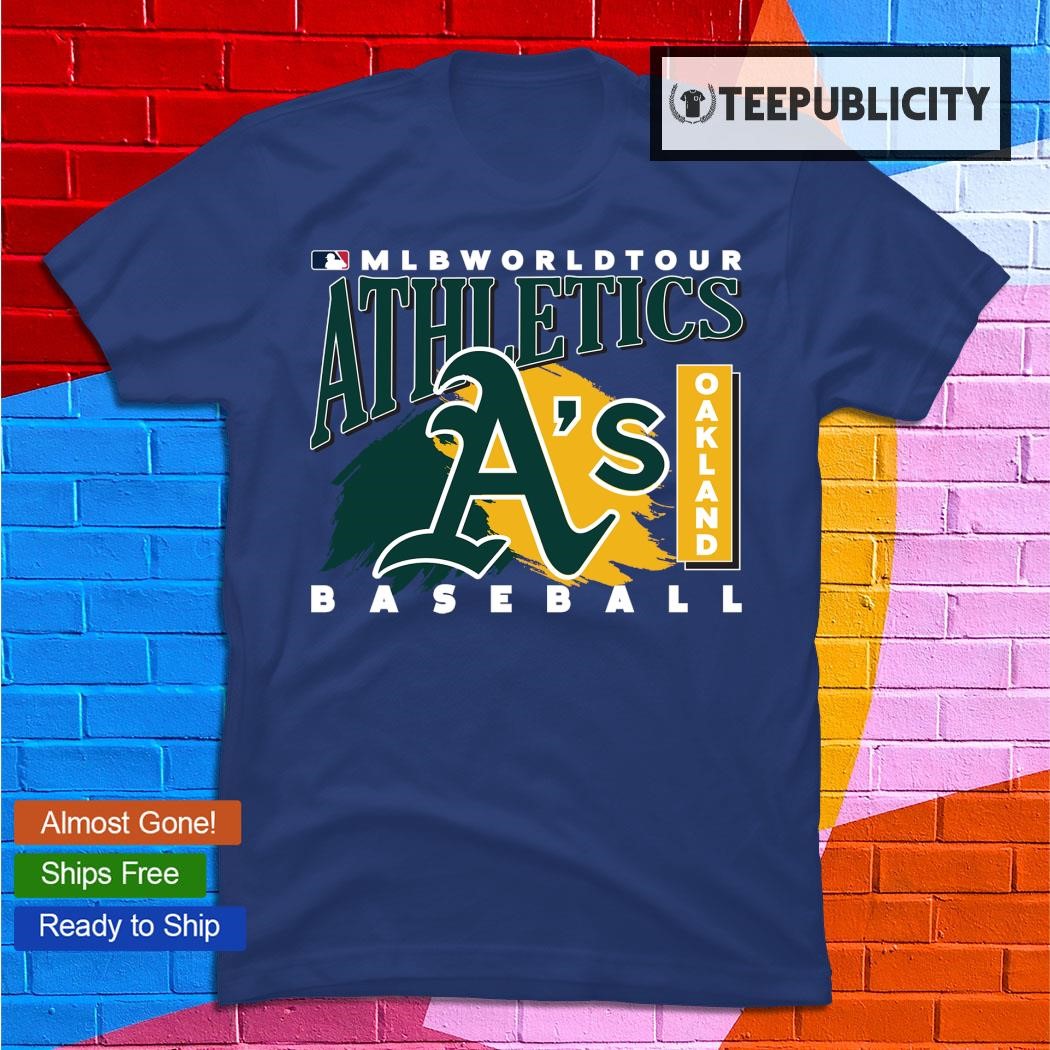 Mlb World Tour Oakland Athletics Baseball Logo 2023 Shirt