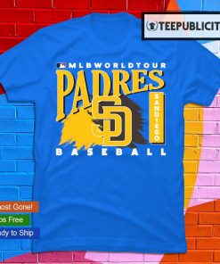 San Diego Padres Blue Orange T-Shirt