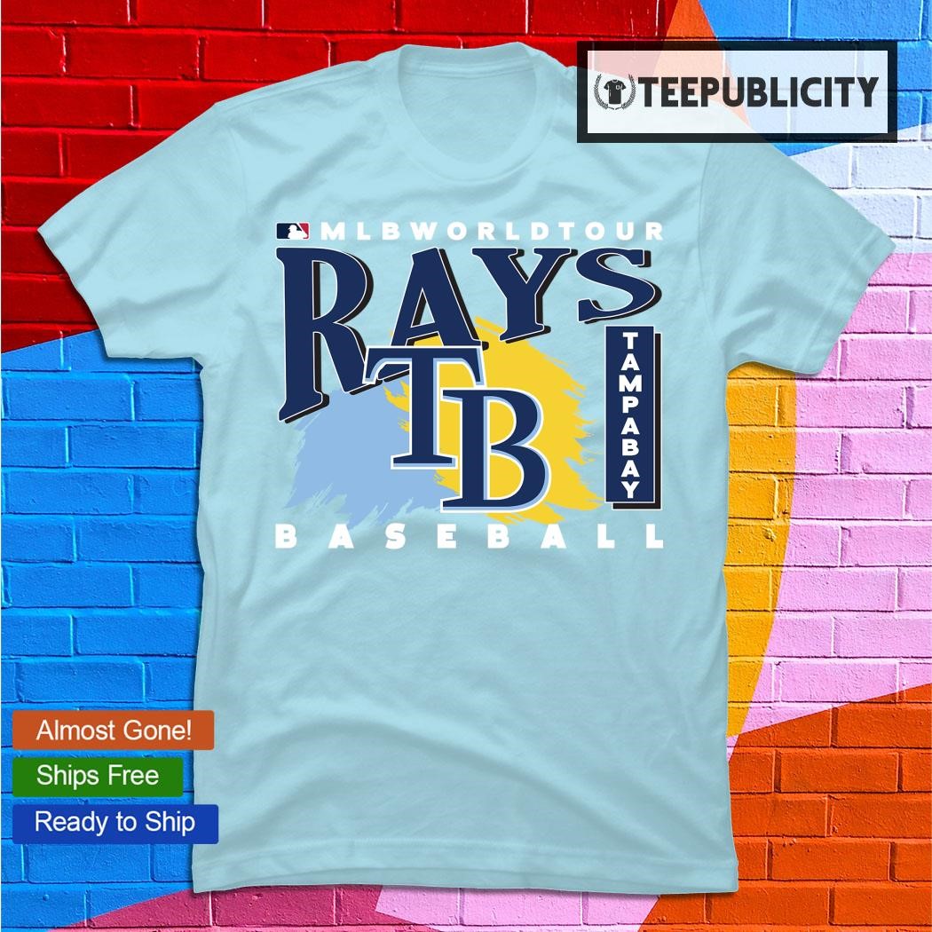 Mlb World Tour Tampa Bay Rays Baseball Logo 2023 Shirt