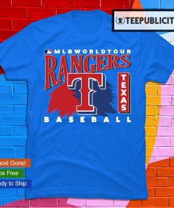 Vintage Texas Rangers Spell Out T Shirt Tee CSA Size Large MLB 