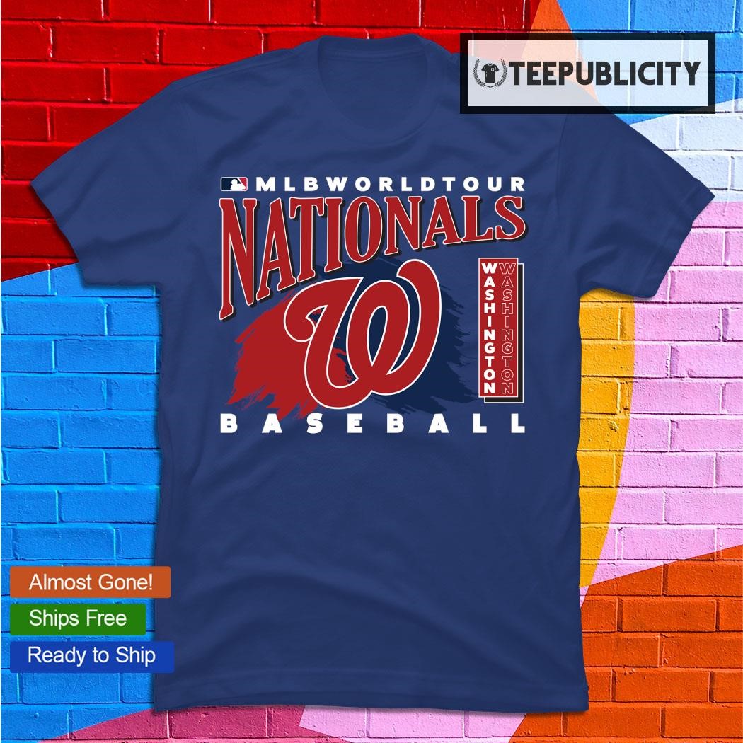 MLB World Tour Washington Nationals logo T-shirt, hoodie, sweater
