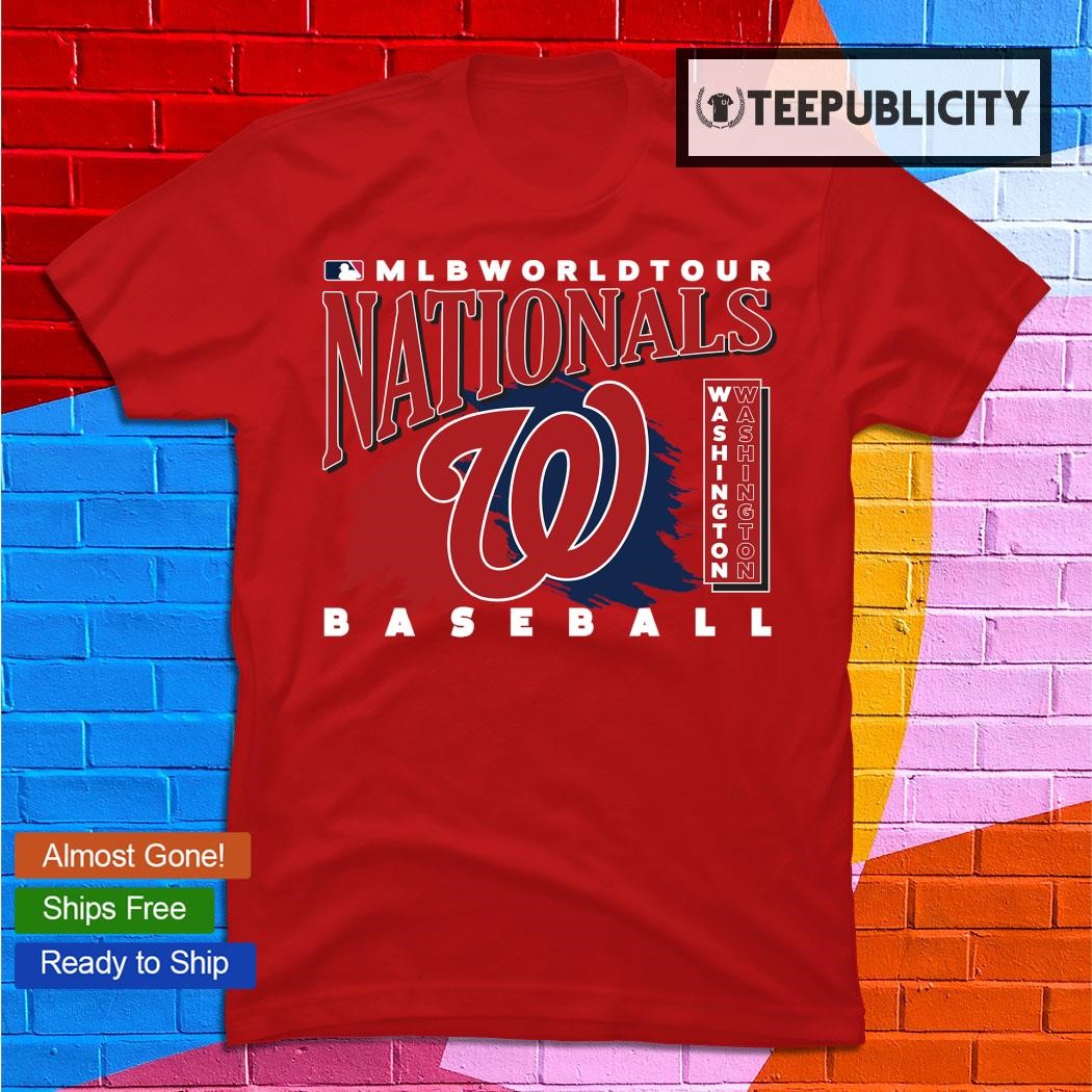 MLB World Tour Washington Nationals logo T-shirt, hoodie, sweater