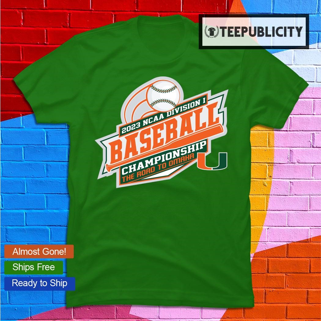 Miami Baseball T-Shirts, Miami Hurricanes Baseball T-Shirt, Miami Baseball  Shirts