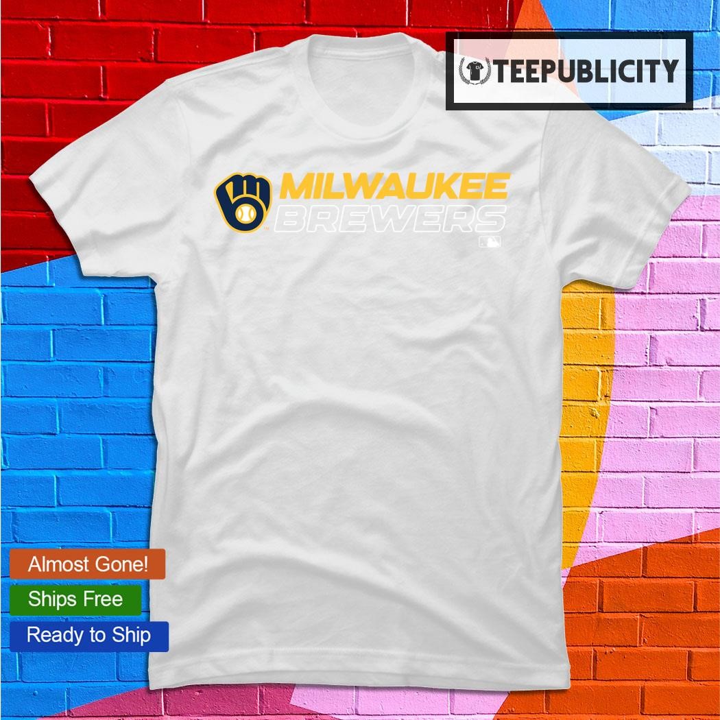 white brewers t shirt