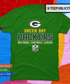 Officially Licensed League NFL Green Bay Packers Men's Stretch T-Shirt