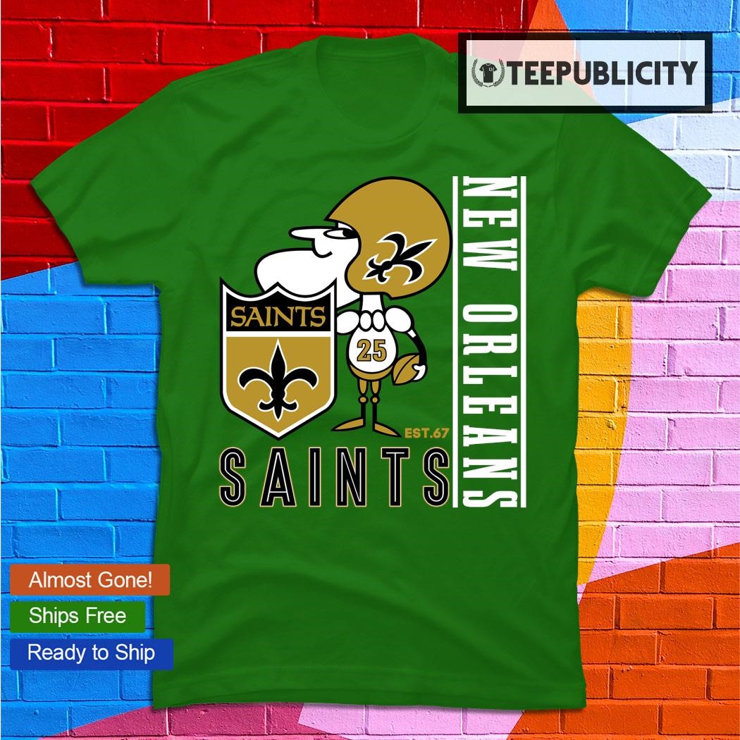 green saints jersey