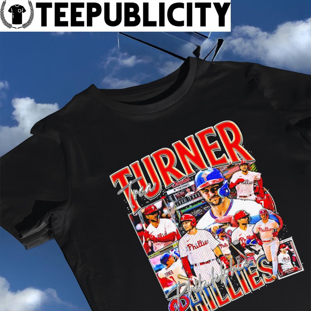 Trea Turner Philadelphia Phillie signature 2023 new shirt, hoodie