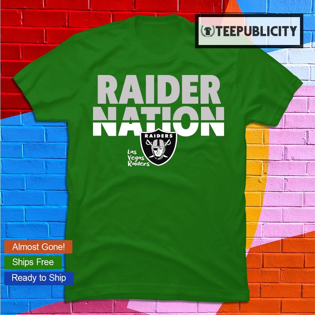 Raider Nation Logo Las Vegas Raiders T-shirt, hoodie, sweater, long sleeve  and tank top